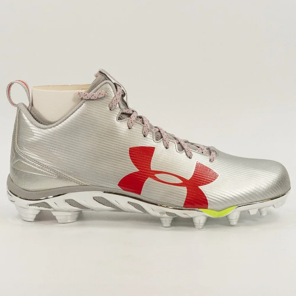 Under Armour Team Spine Fierce MC 'Metallic Silver' 1287494-099 Football size 14